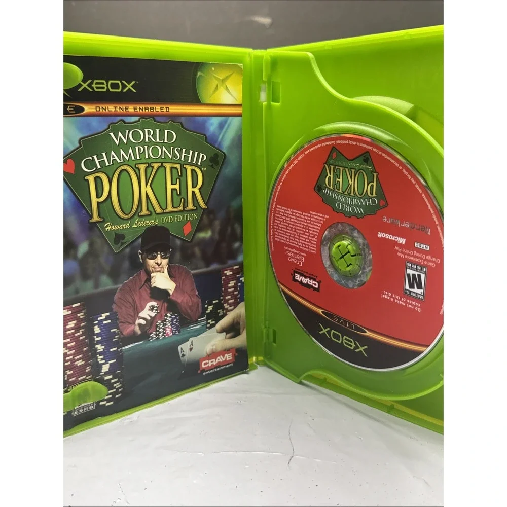 World Championship Poker -‎ Xbox Original - Complete in Box